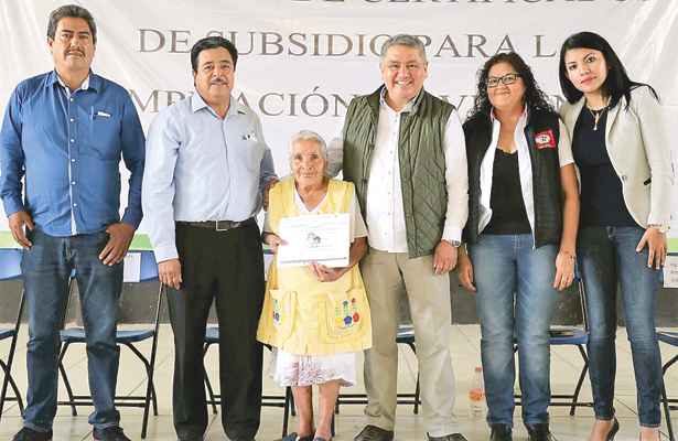 Fonhapo impulsa apoyo para mejora de viviendas en Hidalgo