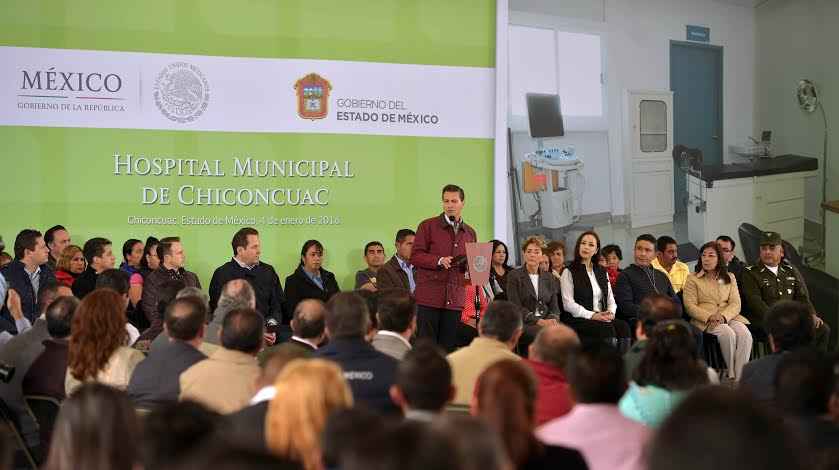 Mejoran infraestructura médica en el Estado de México - Hospital Chinconcuac