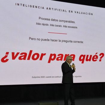 “La IA sí va a facilitar el trabajo del valuador; se vuelve mucho más rápido, pero no lo va a poder sustituir nunca”: Alfonso Penela