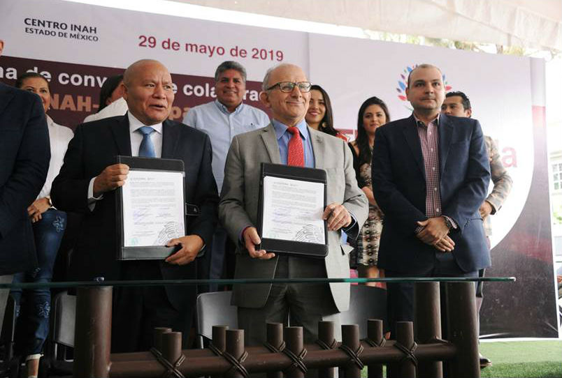 INAH y Tlalnepantla en alianza por patrimonio cultural del municipio