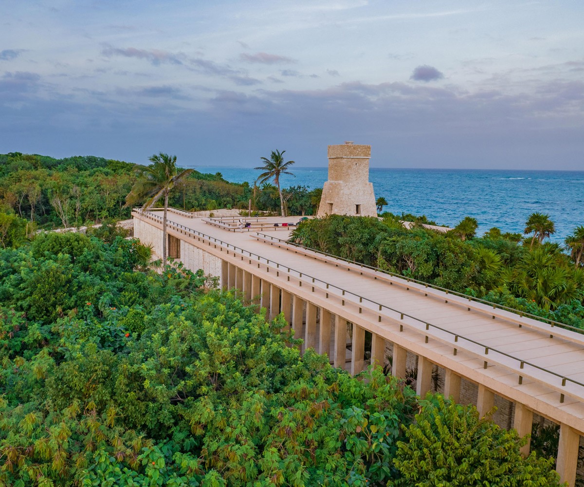 Inaugura AMLO Parque del Jaguar y Hotel Tren Maya en Tulum