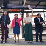 Inauguran estación de la Línea 4 del Metrobús en Agrícola Oriental