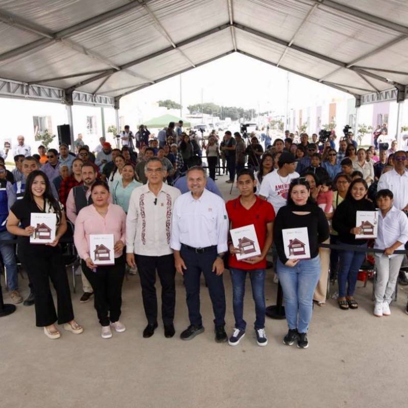El Infonavit cuenta con una meta de construcción de 52,000 Viviendas para el Bienestar en Tamaulipas