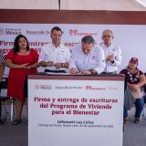 El Infonavit inició la entrega de escrituras en el estado, donde contempla construir 67,000 viviendas con una inversión superior a 42,000 mdp