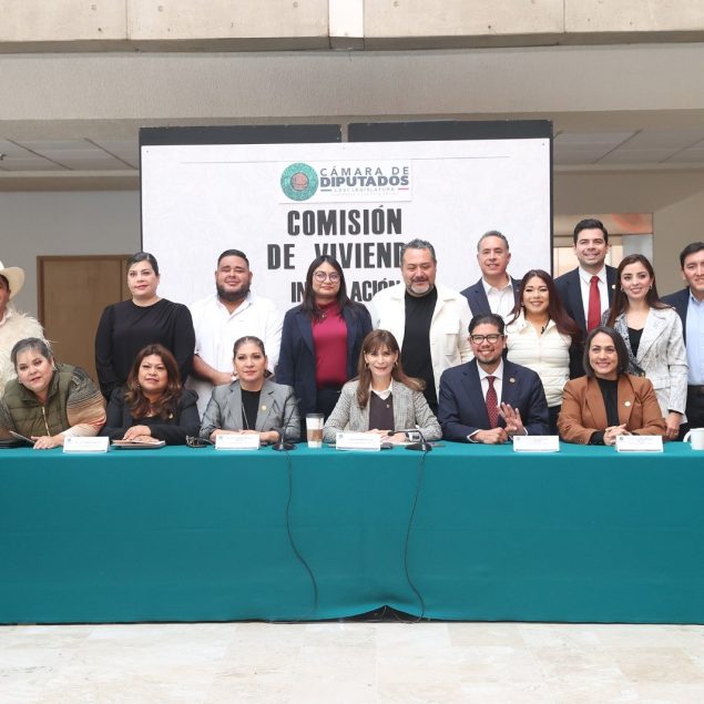 Instalan Comisión de Vivienda de la Cámara de Diputados