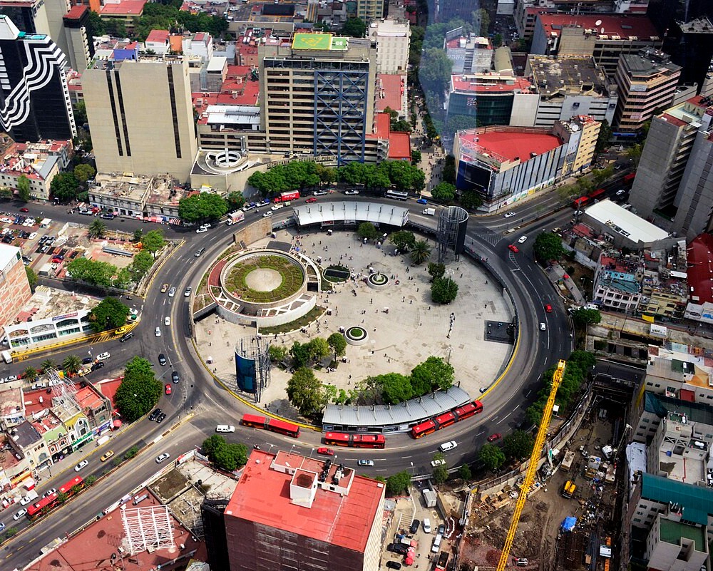 Invierte GCDMX 12 mdp para rehabilitar la Glorieta de Insurgentes