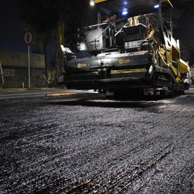 Invierte GCDMX 2 mmdp para pavimentación de vialidades primarias