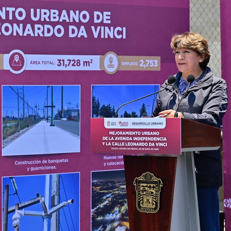 La rehabilitación de la Zona Industrial de Toluca incorporó mejoras viales, alumbrado y conectividad para fortalecer su operación logística