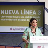 La intervención en la Línea 3 del Metro contempla la adquisición de nuevos trenes, la renovación de vías y rehabilitación de estaciones