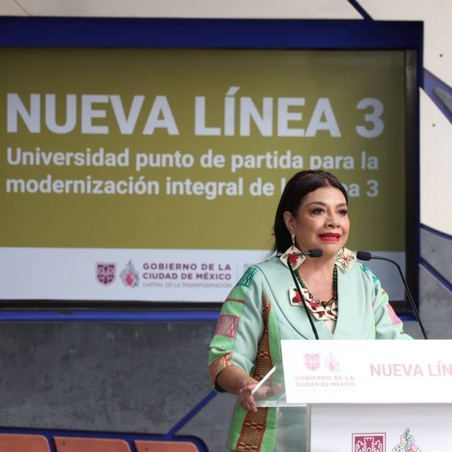 La intervención en la Línea 3 del Metro contempla la adquisición de nuevos trenes, la renovación de vías y rehabilitación de estaciones