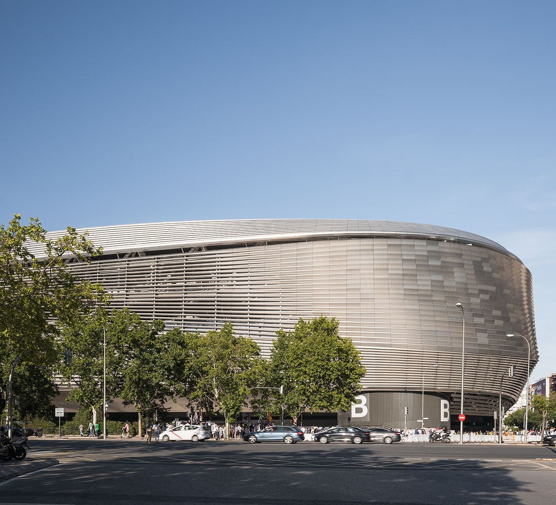 La remodelación del Santiago Bernabéu está por completarse