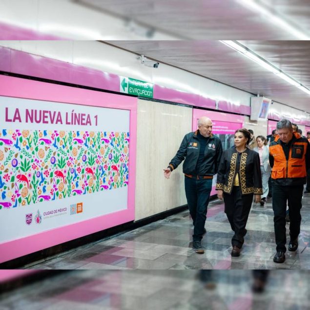 Se estima que la renovación del tramo Juanacatlán-Observatorio de la Línea 1 del Metro concluya en noviembre