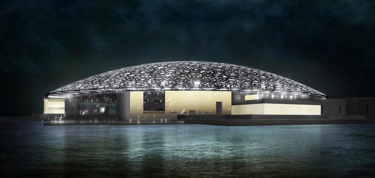 Louvre de Abu Dabi, nueva obra arquitectónica de los Emiratos Árabes
