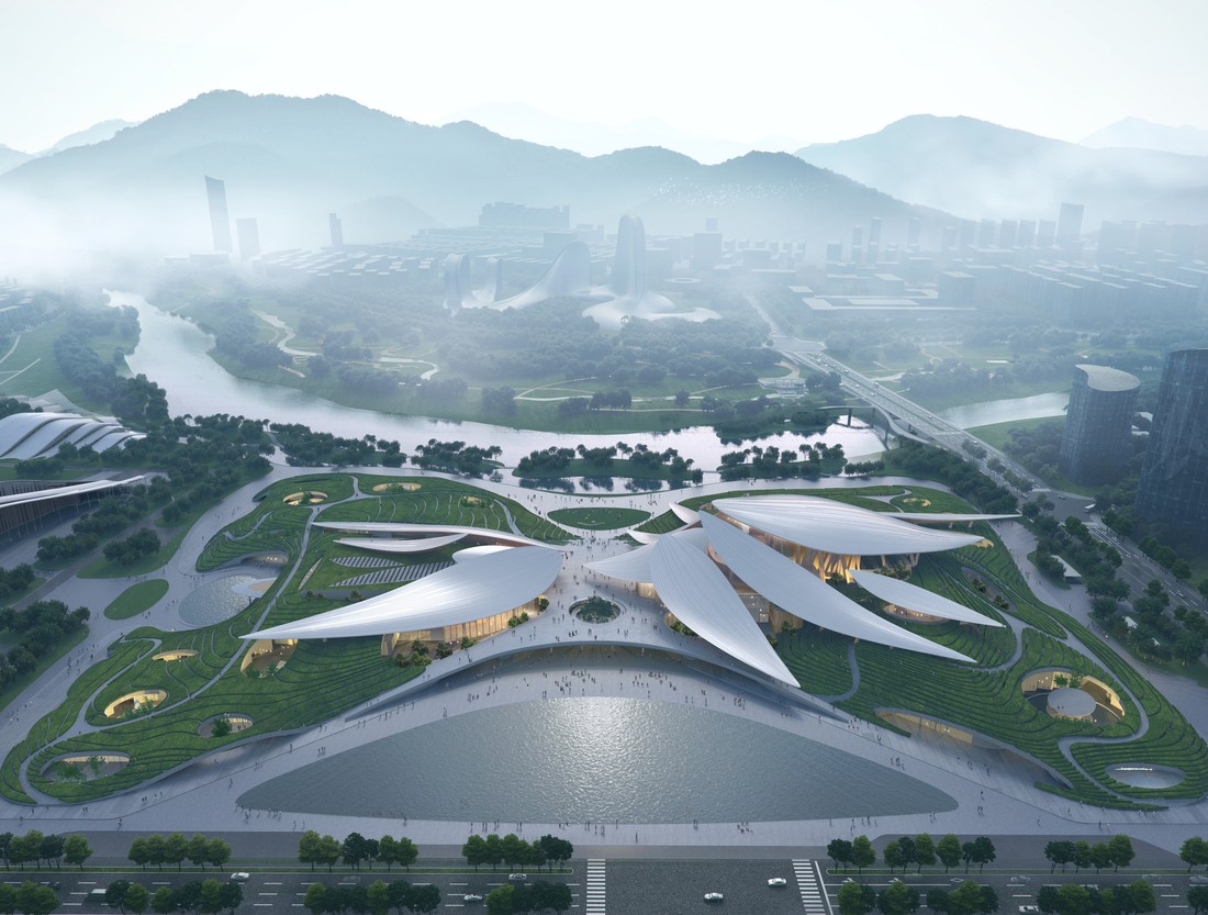 MAD Architects revela diseño de nuevo centro cultural en China