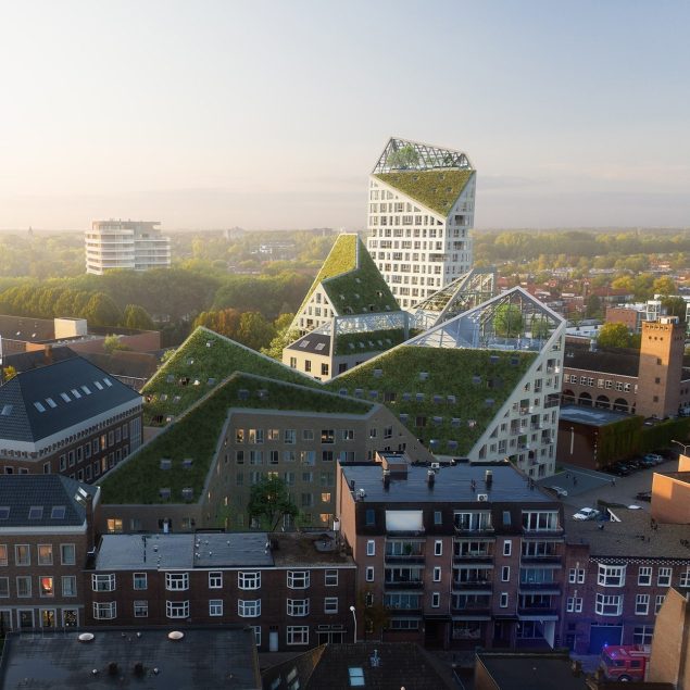 MVRDV construye 7 edificios de vivienda en Países Bajos
