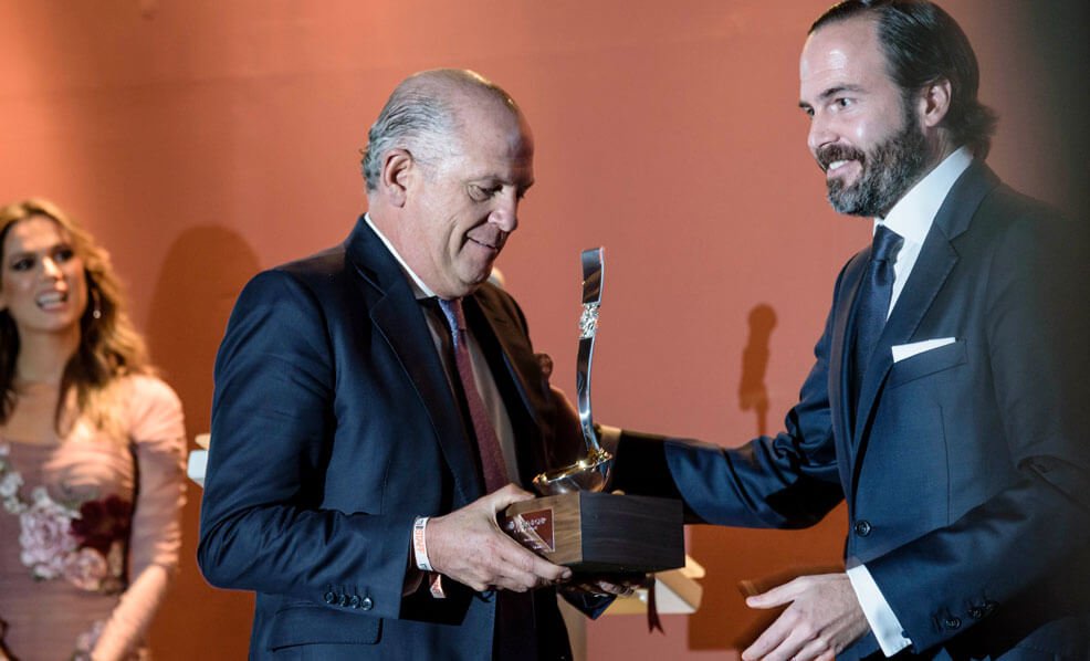 Reconocen a Javier Sordo Madaleno con el 'Premio Millesime'