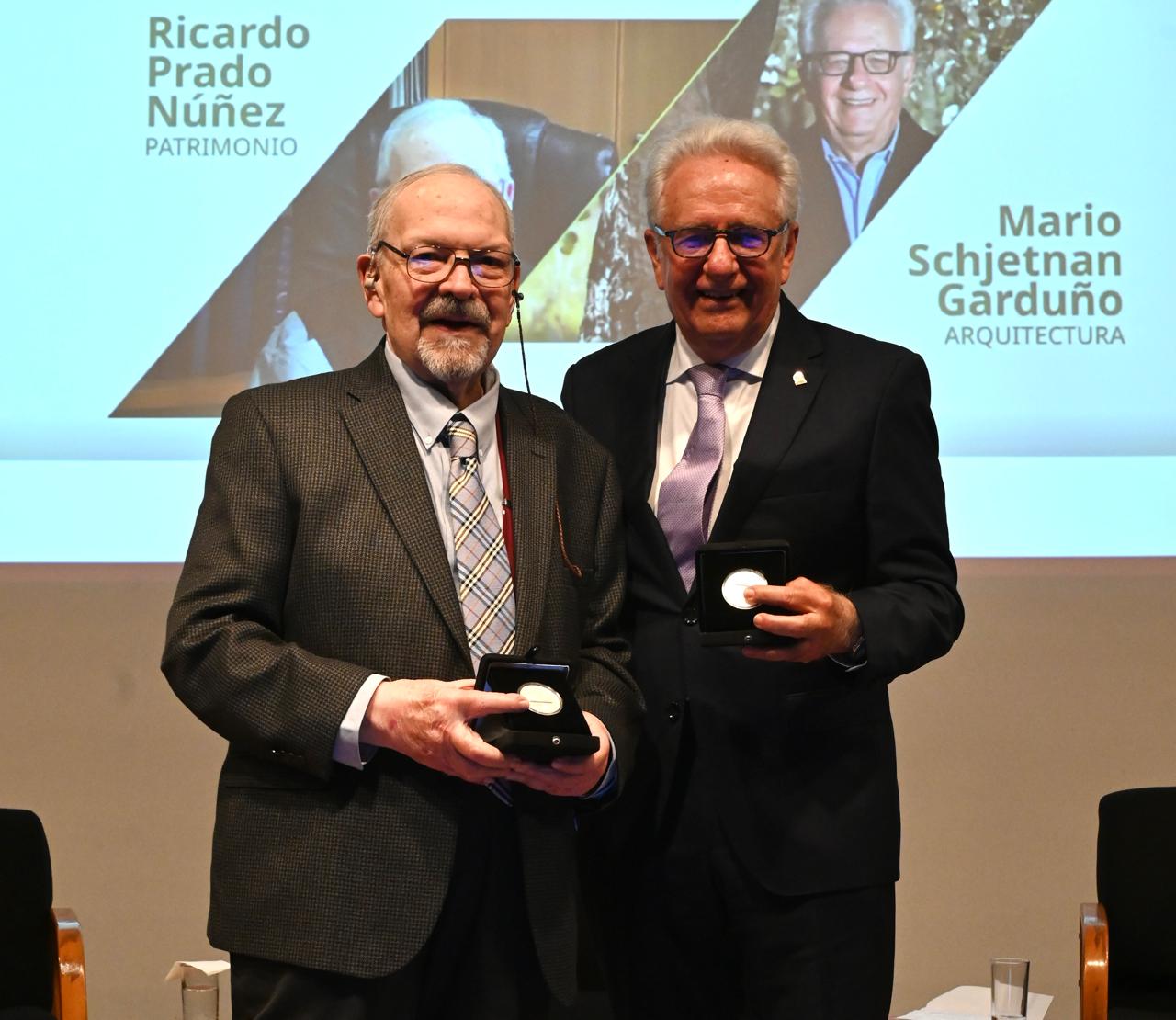 Mario Schjetnan y Ricardo Prado reciben Medallas Bellas Artes 2026
