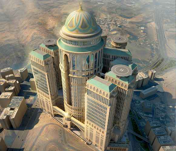 Construyen hotel con 10,000 habitaciones - Meca