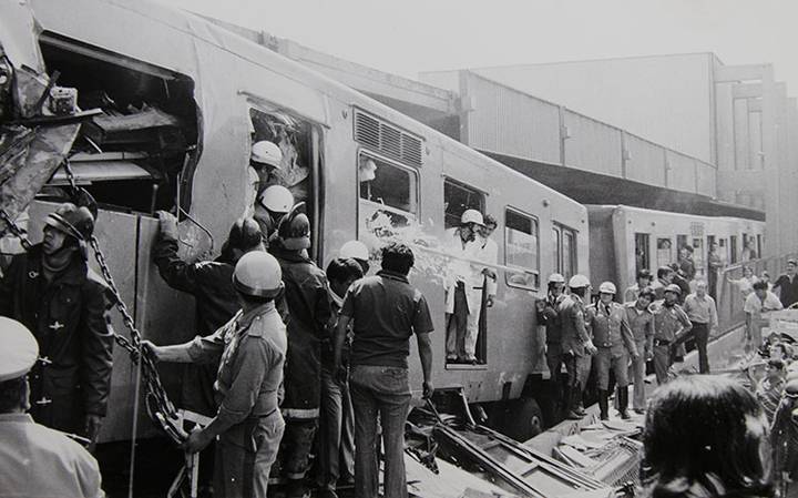 Metro CDMX, 50 años de transportar a millones de personas - Metro aniversario Archivo MVR accidente 3