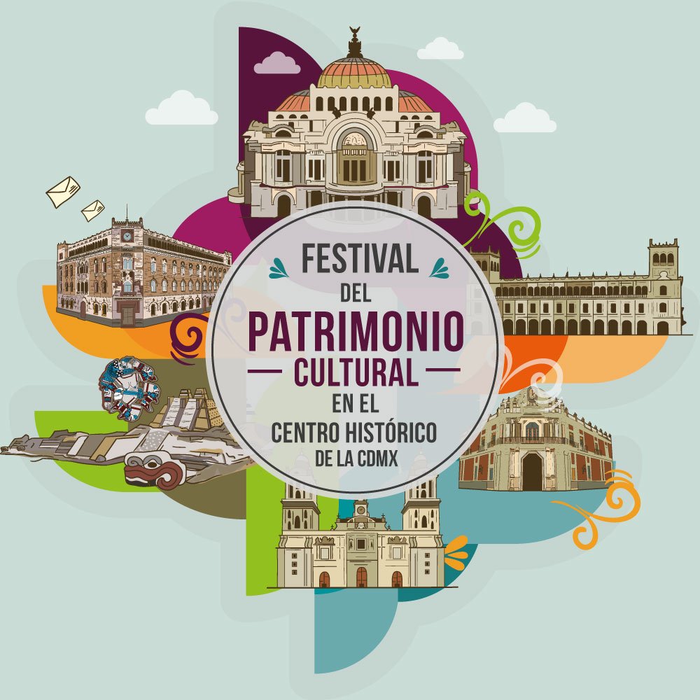 Festival del Patrimonio Cultural en el Centro Histórico de la CDMX.