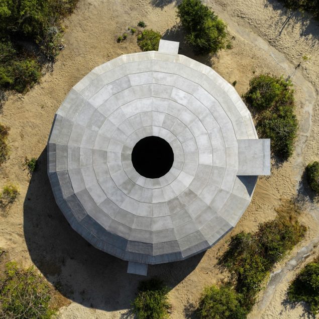 OMA diseña pabellón para cultivar hongos en Casa Wabi, Oaxaca