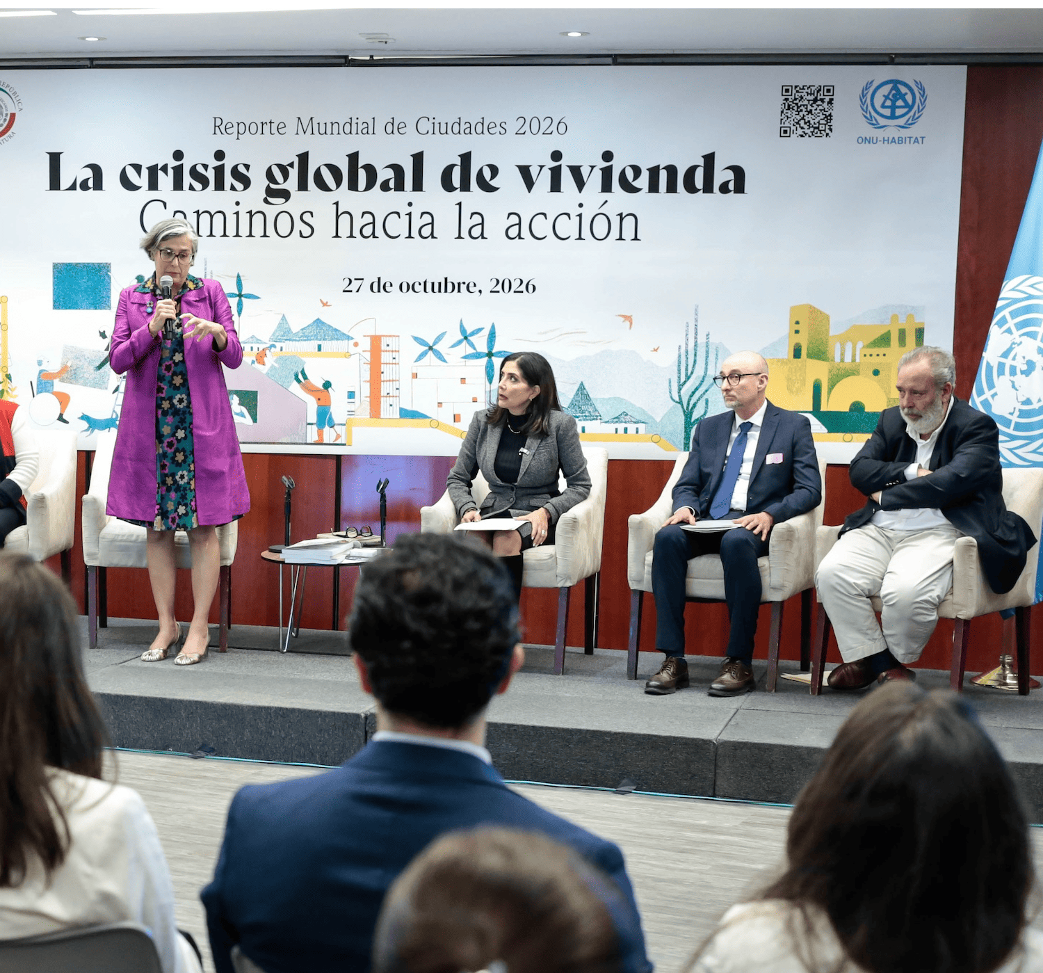 ONU-Habitat propone revisar leyes de vivienda rumbo a 2028