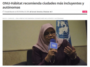 ▶️VIDEO | ONU-Hábitat insta a atender los retos del desarrollo urbano - ONUI HA