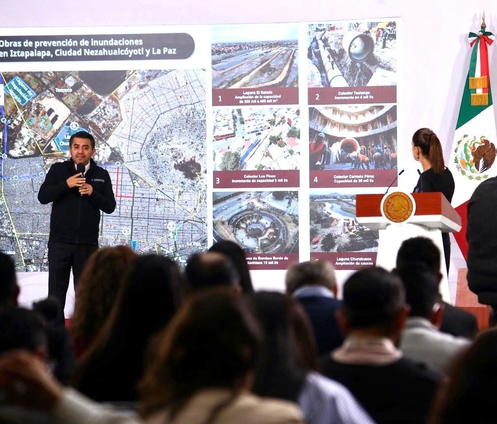 Obras contra inundaciones en el Edomex estarán listas este mes