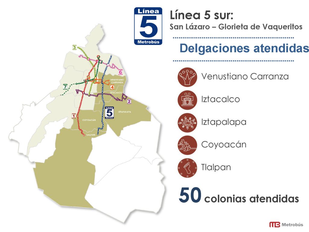 Ampliación de Línea 5 del Metrobús solo llegará hasta la estación Las Bombas - PL5 2 Page 06