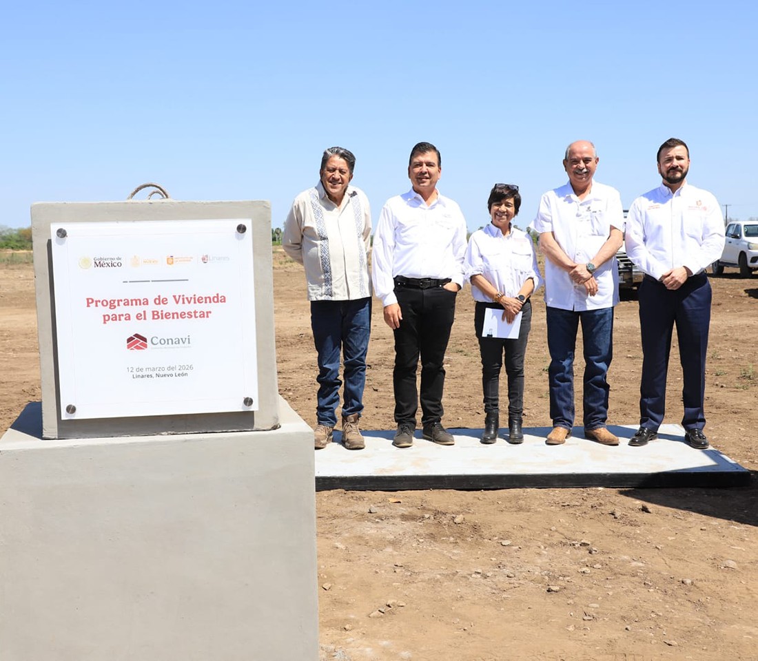 PVB: Arranca construcción de más de 1,200 viviendas en Linares, NL