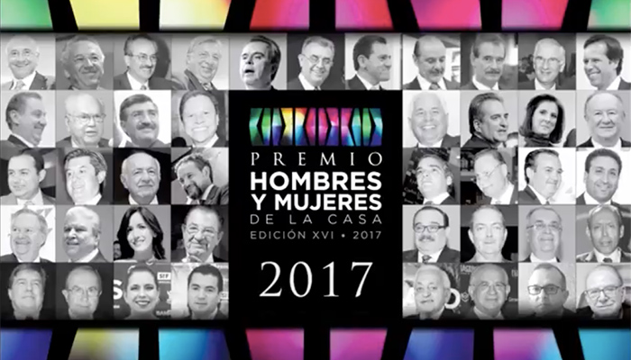 Premio Hombres y Mujeres de la Casa 2017 - Col. Roma - PremioHyM 2017