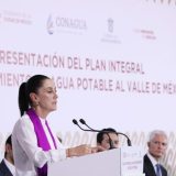 Presentan Plan de abastecimiento de agua para el Valle de México