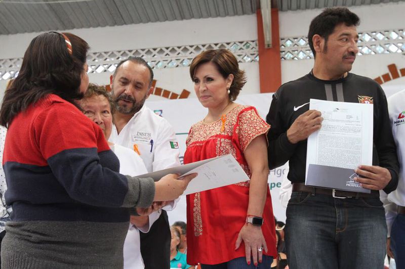 Sedatu entregó acciones de Papelito Habla en Hidalgo