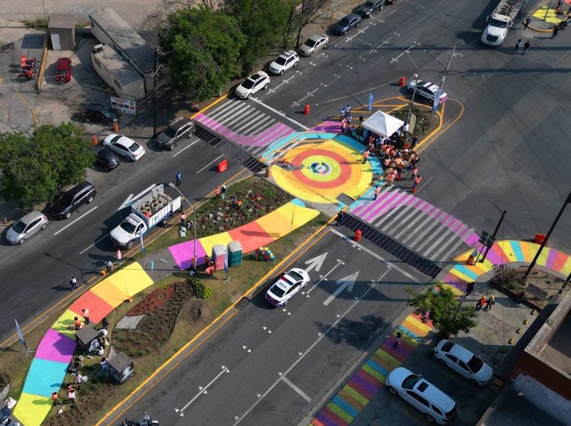 Realiza ONU-Habitat actividades de urbanismo táctico en Nuevo León