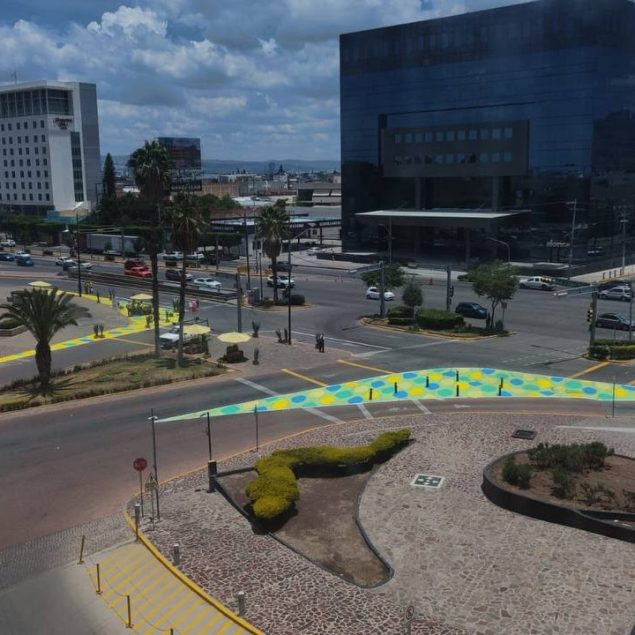 Realizan intervención de urbanismo táctico en León, Gto