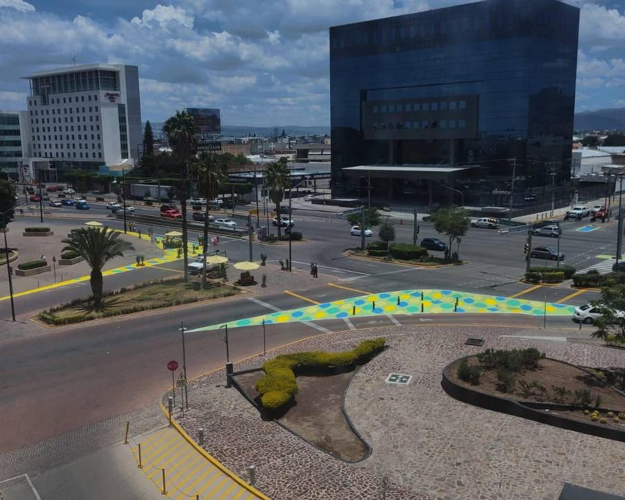 Realizan intervención de urbanismo táctico en León, Gto
