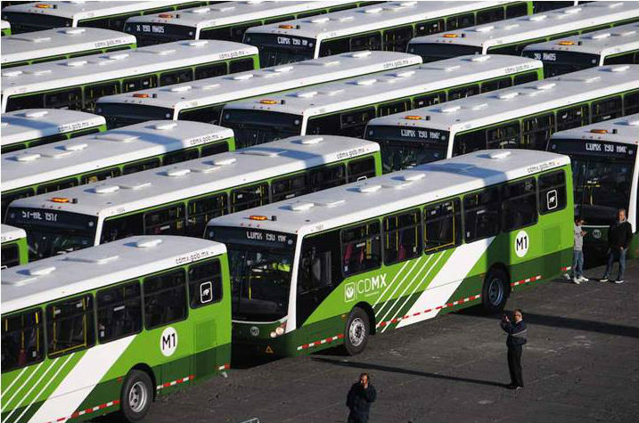 Red de Transporte de Pasajeros de la CDMX adquiere 118 autobuses