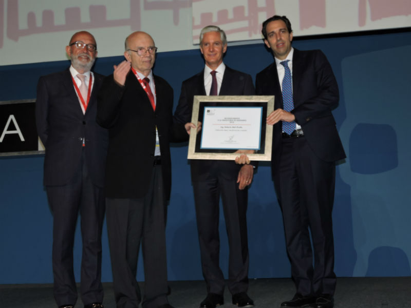 ADI reconoció a Roberto Meli Piralla por su amplia trayectoria en la ingeniería