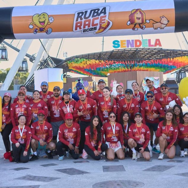 La carrera con causa de Grupo Ruba reunió a más de 8,000 corredores y destinó apoyos a 18 organizaciones en 16 ciudades