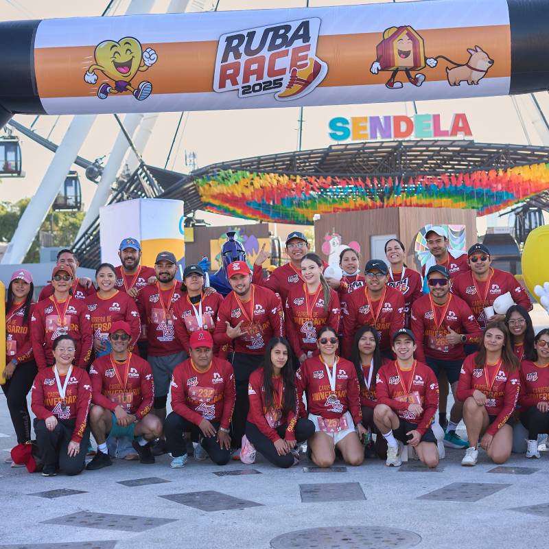 La carrera con causa de Grupo Ruba reunió a más de 8,000 corredores y destinó apoyos a 18 organizaciones en 16 ciudades