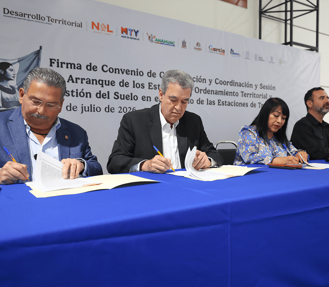 Sedatu y NL arrancan estudios urbanos para Tren del Norte