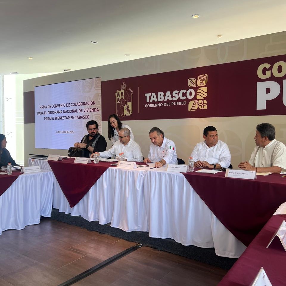 Tabasco se suma al Programa de Vivienda para el Bienestar