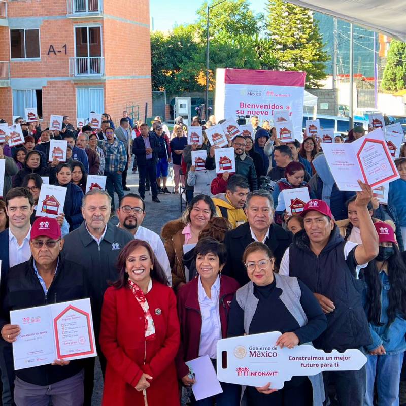 Tlaxcala contempla 17,330 viviendas con una inversión superior a 10,300 millones de pesos; Infonavit prevé cumplir su meta estatal este año