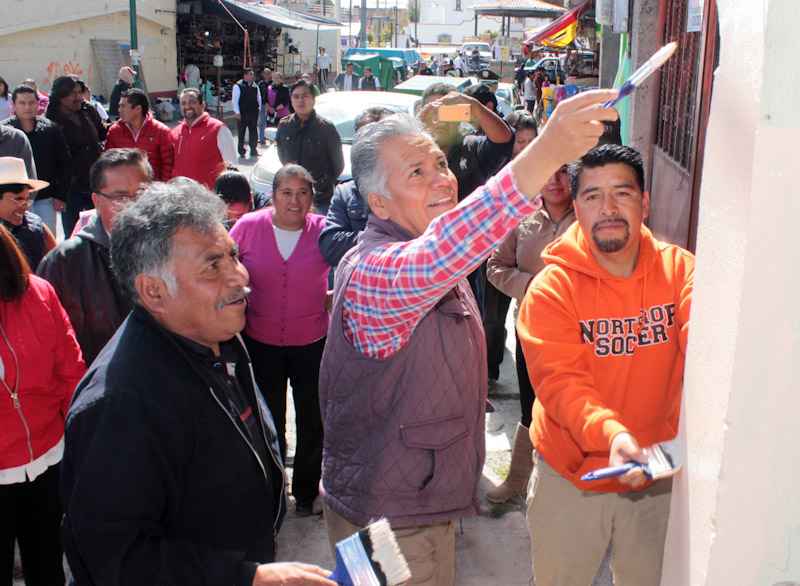 Trabajan en mejoramiento urbano de Toluca