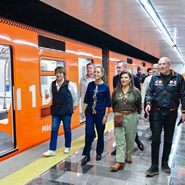 Autoridades supervisan las pruebas finales del tramo Santa Fe–Observatorio del Tren El Insurgente; beneficiará a cinco millones de habitantes