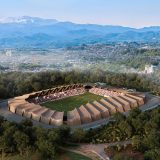 VUILD diseña estadio de fútbol de madera en Fukushima