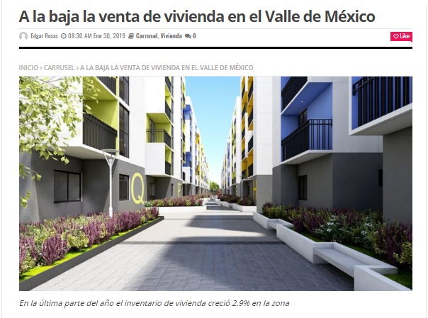 Santiago de Chile, capital con más ventas de vivienda - Ventas VM 4T2018 Nota