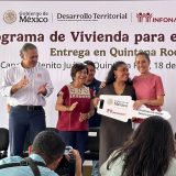 Vivienda para el Bienestar registra un avance del 70% en Quintana Roo, con más de 57,000 viviendas contratadas de una meta de 76,200