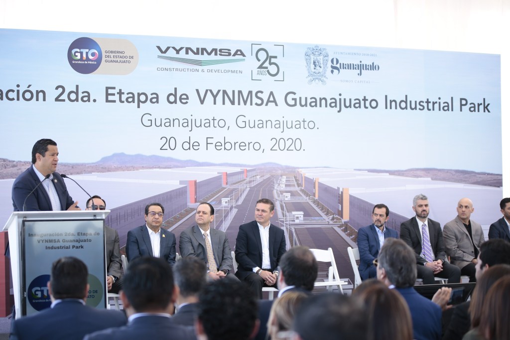 VYNMSA invierte 85 mdd en ampliación de Guanajuato Industrial Park