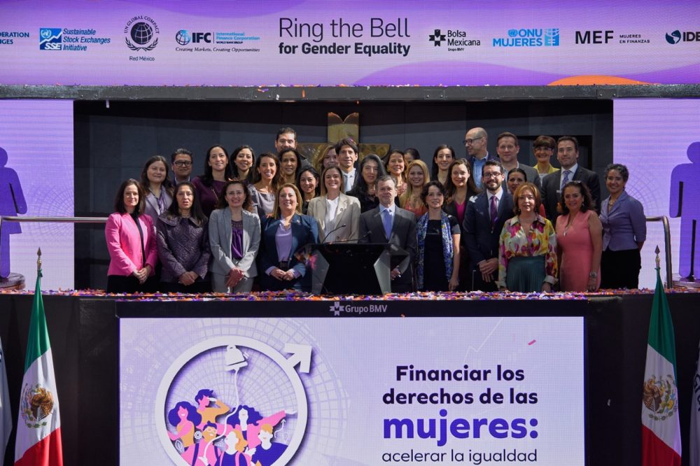BMV da campanazo por la equidad de género financiera y empresarial